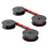 2Pack Typewriter Ribbon Twin Spool Typewriter Ribbon Red and Black Twin Spool Replacement Pack for Most Typewriter 7