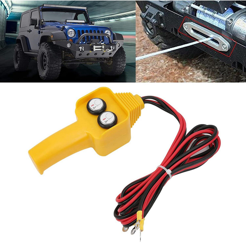 Car Winch Remote Control Switch Winch Remote Control Button Kit Switch Wired Winch Handle Switch 4762016949440