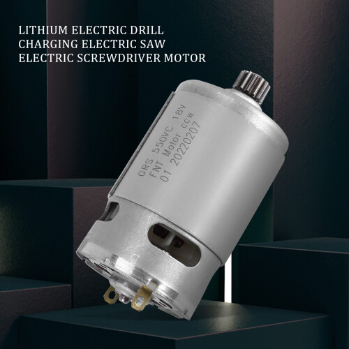 GRS550VC 14 Dents Moteur à Courant Continu 21500-29000 /Min Moteur De Perceuse Au Lithium DC 18V