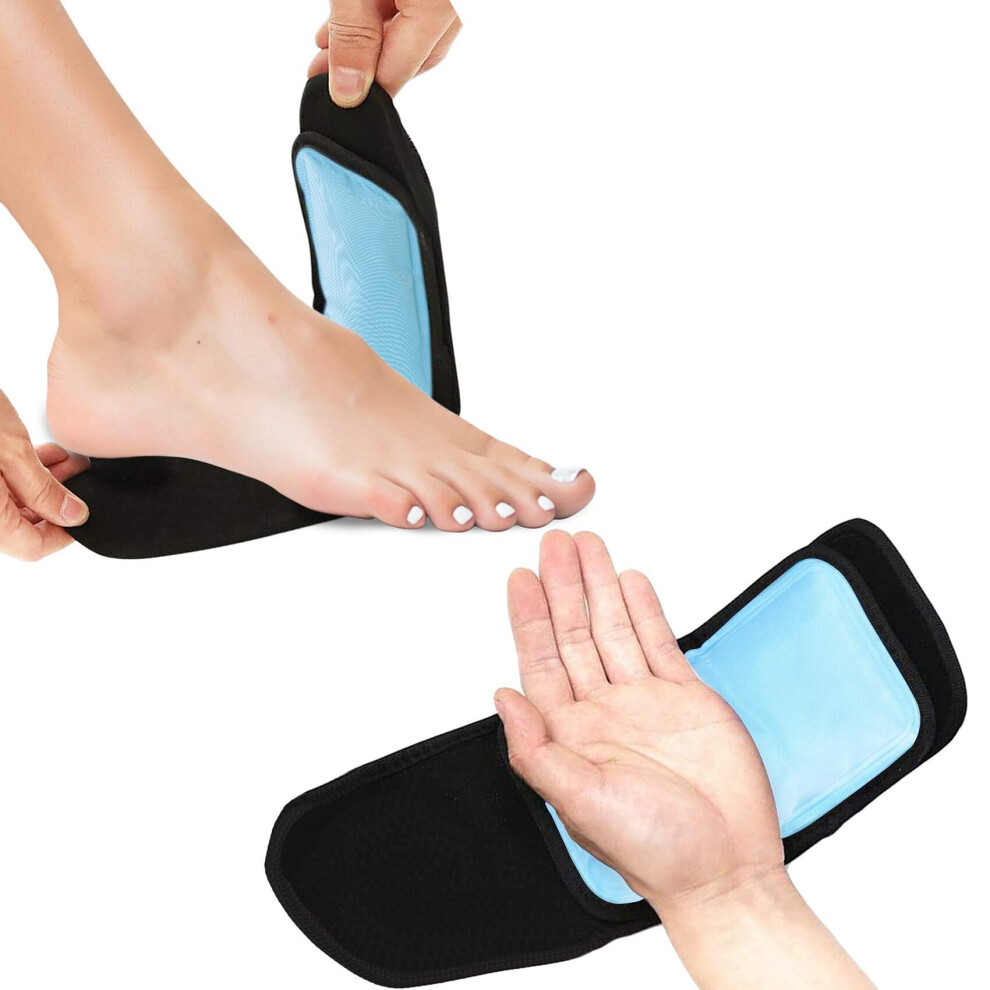 Tlily Cold Wrap Cold Packs Reusable Gel Ice Pack Compress For Injuries Recovery And