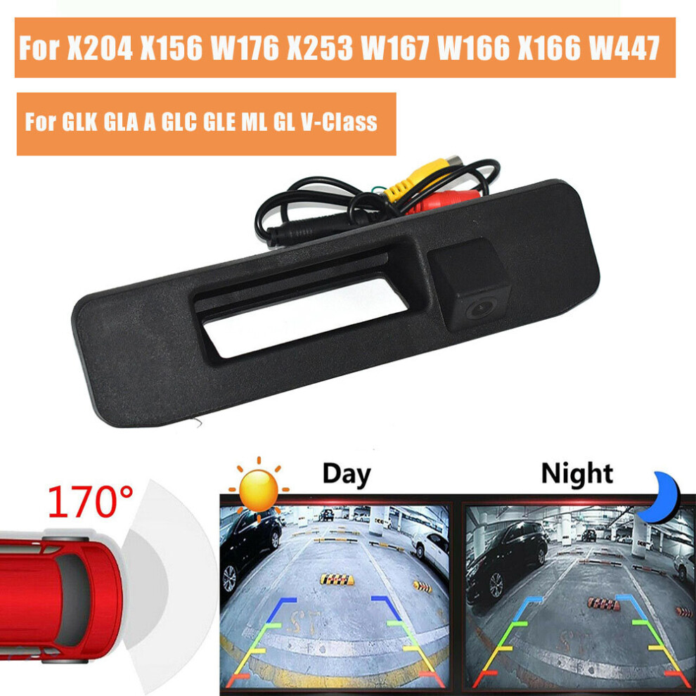 Car Rear View Backup Camera For X204 X156 W176 X253 W167 W166 X166 W447 Gla A Glc Ml V-Class 4762016967086