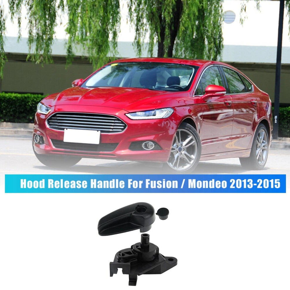 Hood Release Handle Lever & Mounting Bracket For 2013-2016 /Mondeo& Mkz Ds7z-99042C74-A Ds7z-16B626-C 4762016966928