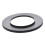 Camera Lens Filter Ring 49mm-77mm Adapter Black 2