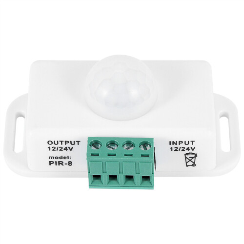 DC 12V 24V PIR Motion Sensor Function Controller LED Switch Body ...