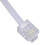 RJ11 Plug to Dual UK BT Telephone Socket Convertor 8