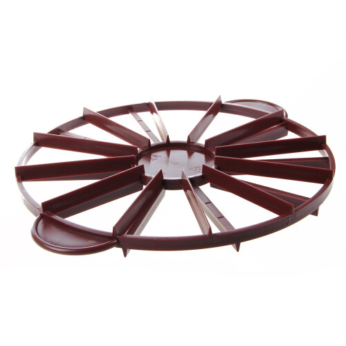 Cake Divider Slice Pie Cake 10 / 12 Piece Portion Marker Divider Dark Red 1