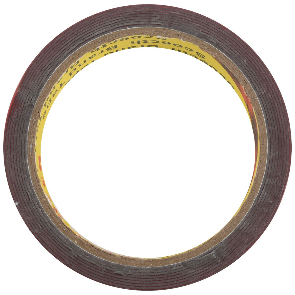 Strong Permanent Double Sided Super Sticky Foam Tape Roll For Vehicle Car, Red 20Mm* 4762016976941