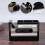 Cassette Tape Dispenser Pen Holder Vase Pencil Pot Stationery Desk Tidy Container Office Stationery Supplier Gift(black) 6