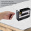 Cassette Tape Dispenser Pen Holder Vase Pencil Pot Stationery Desk Tidy Container Office Stationery Supplier Gift(black) 4