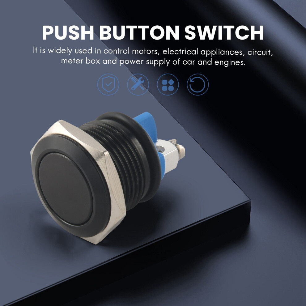 Horn Switch Horn Button Push Button Switch For Car 16Mm 12V 4762016968311
