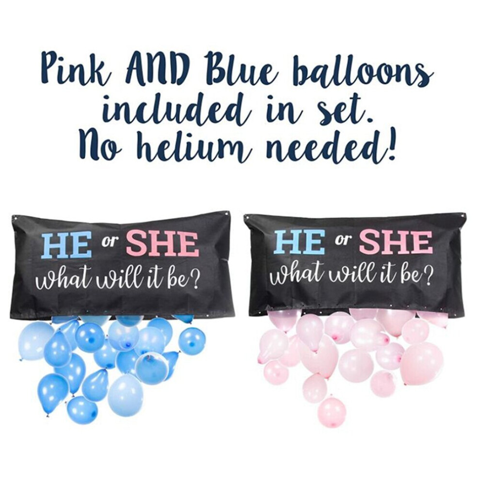 Tlily The Perfect Addition To Your Gender Reveal Party Supplies Gender Reveal Balloon Or Girl