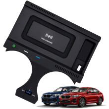 15W Car Wireless Charger for X3/G01 & X4/G02 (2018-2020) Fast-Charge Phone Holder & Charging Pad