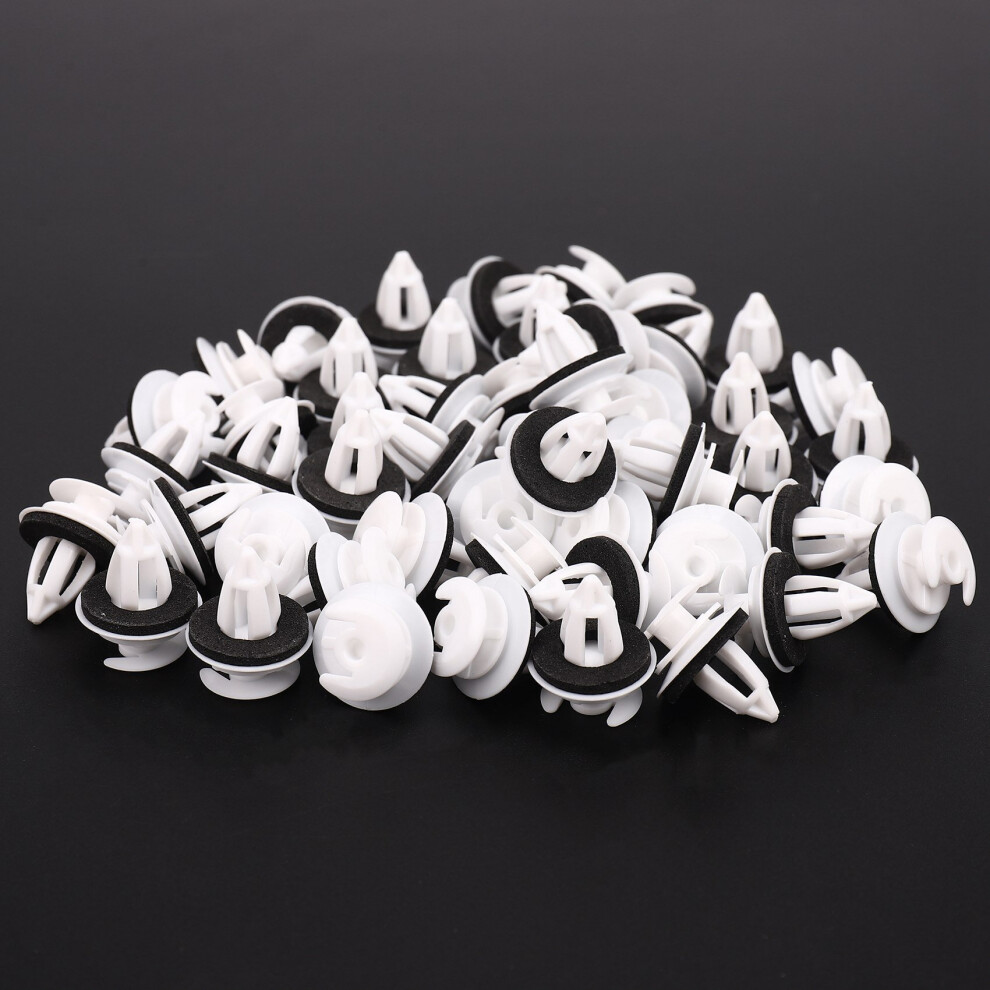 50Pcs Door Panel Clips With Seal Ring For E34 E36 E38 E39 E46 X5 Z3 White 4762016946678