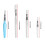Watercolour Brush Set,12 Pack Water Brush Refillable Aqua Paint Brushes Ink and Water Brush 8
