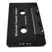 Universal Bluetooth 5.0 Cassette Adapter for Car Stereo with Built-in Mic, USB Charging, Hands-Free Calling, AUX for Phone/MP3