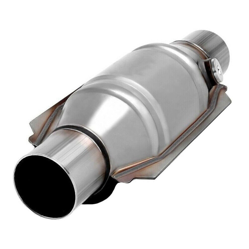 Inlet/Outlet Universal Catalytic Converter, With O2 Port & Heat 53004 Car Stainless Steel Catalytic Converter 4762016966218
