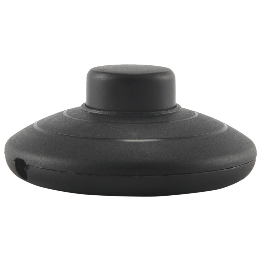 Tlily 1Pcs Black In-Line Lamp Foot Switch Push Power Pedal Light Footswitch