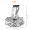 2 Pieces Vintage Feather Pen Holder Insertion Pen Holder Feather Quill Pen Stand Desktop Dip Base 7