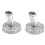 2 Pieces Vintage Feather Pen Holder Insertion Pen Holder Feather Quill Pen Stand Desktop Dip Base 3