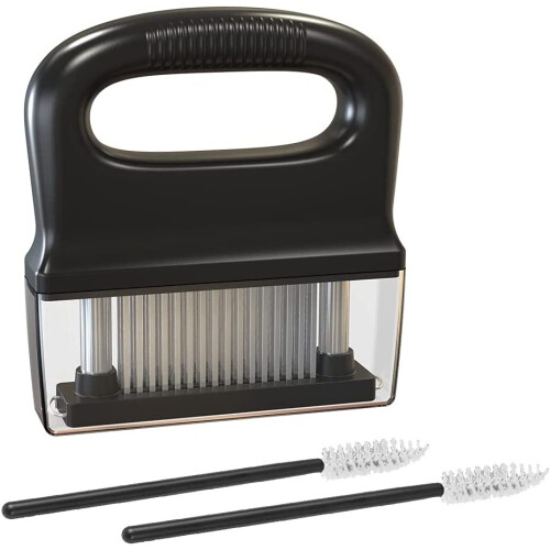 Fleischklopfer Mit 48 Edelstahl-Nadeln | Zum Zartmachen Von Steak & Fleisch