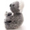 Stuffed Animal Koala Bear Mama Koala Hold Baby Koala Plush Toys Soft Long Hair 11Inch 4