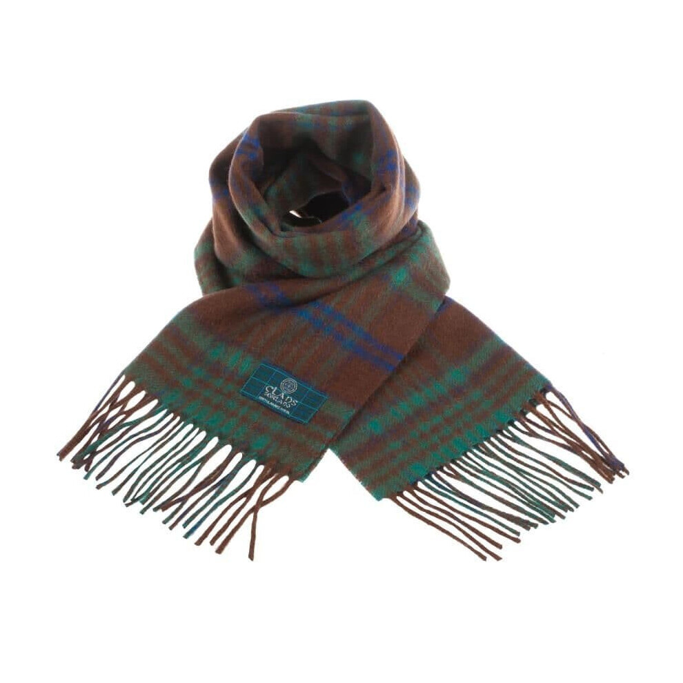 Clans Scotland Lambswool Scottish Tartan Clan Scarf Macgillivray Hunting Ancient