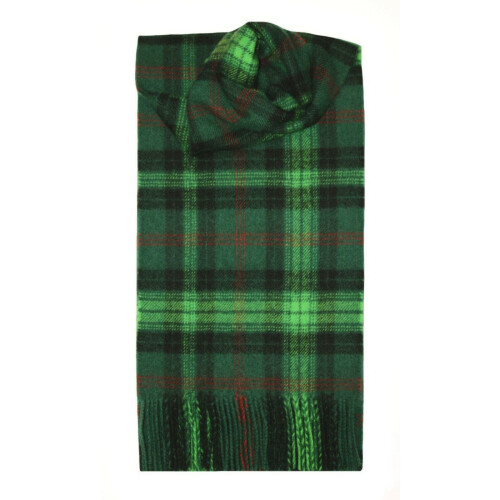 ROSS HUNTING TARTAN LAMBSWOOL SCARF