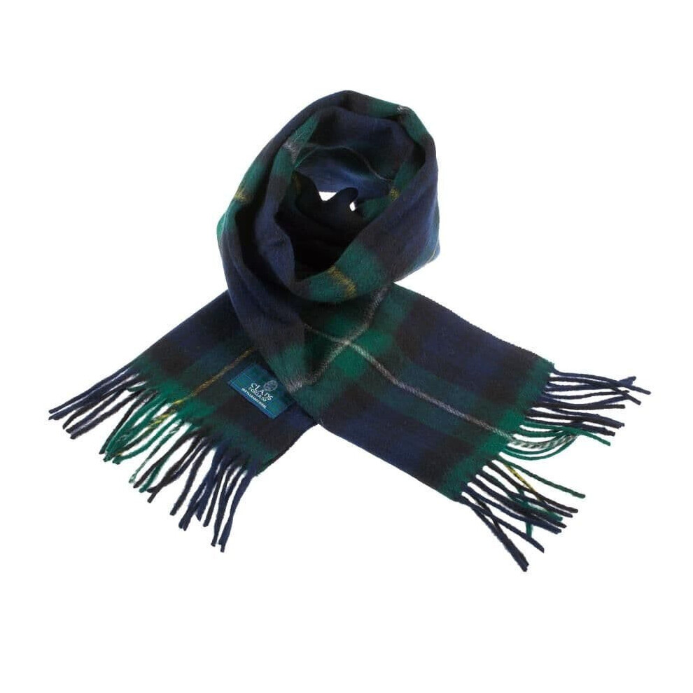 Clans Scotland Lambswool Scottish Tartan Clan Scarf Campbell Of Argyll