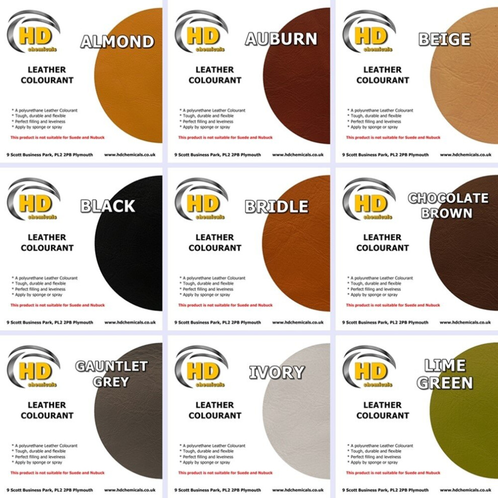 (50 ml, Navy Blue) Leather Dye Paint Professional Colourant 19 colour