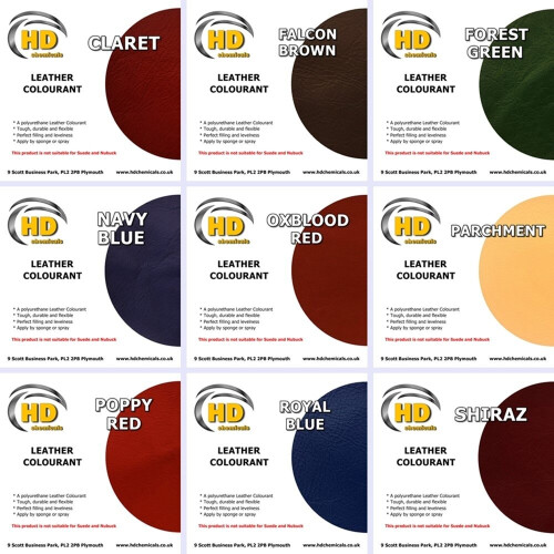 (100 ml, Black) Leather Dye Paint Professional Colourant 19 colour 1