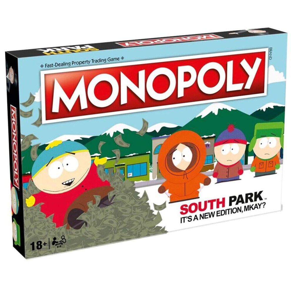 Winning Moves Monopoly South Park Board Game