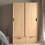 Large Tall Double Oak Wardrobe Sliding Doors 2 Drawers Hanging Rail 1