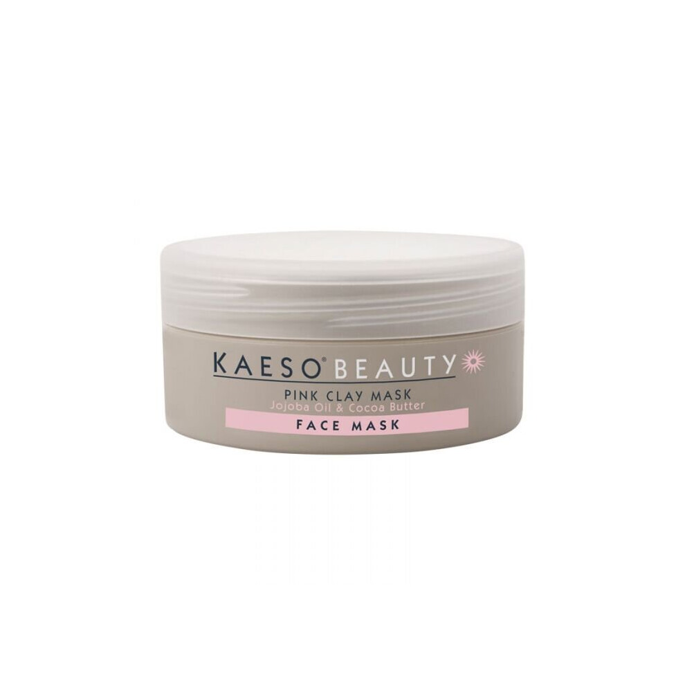 KAESO Pink Clay Mask with Jojoba Oil and Cocoa Butter 245ml