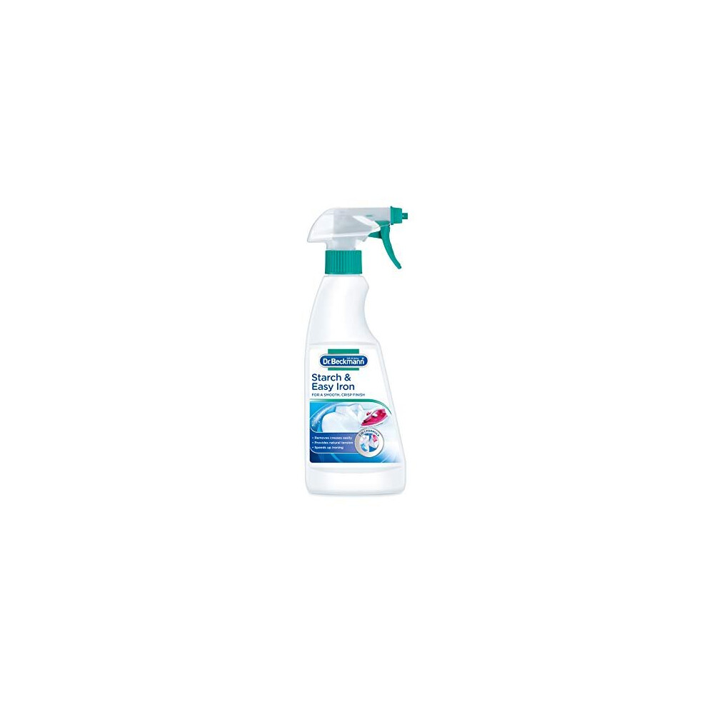 Dr. Beckmann Starch & Easy Iron | Iron spray for a smooth, crisp finish | Removes creases easily & speeds up ironing |500 ml