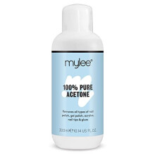Mylee 100% Pure Acetone Gel Nail Polish Remover - Soak Off for UV/LED, Gel & Acrylics, 300ml - Cruelty-Free & Vegan