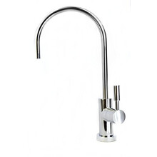 Deluxe Drinking Water Filter Tap,Long Reach Chrome Swan Neck, Modern European Style. Fits All Water Filter Systems & Reverse Osmosis Systems