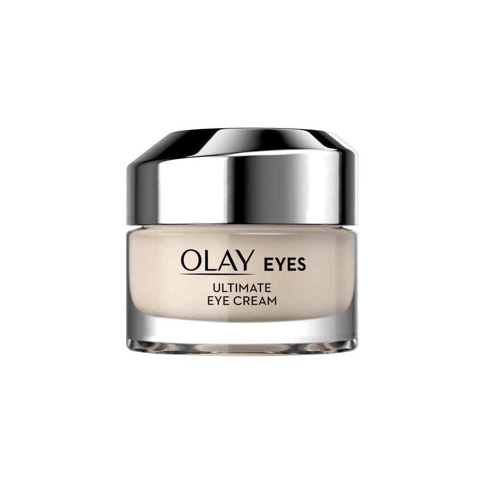 Olay Ultimate Eye Cream For Dark Circles with Colour Correcting Formula Suitable for All Skin Tones,15ml