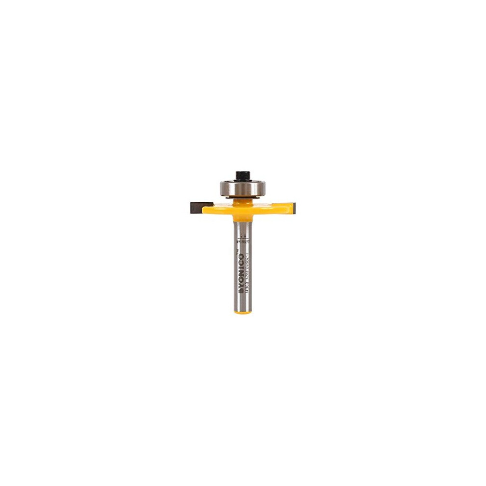 Photos - Diamond Core Bit / Milling Cutter Yonico 14183q #10 Biscuit Joint Slot Cutter Router Bit 1/4-Inch Shank