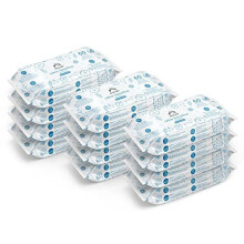 Amazon Brand - Mama Bear Ultra Sensitive Baby Wipes single 60 (720 wipes-100% biodegradable fabric )