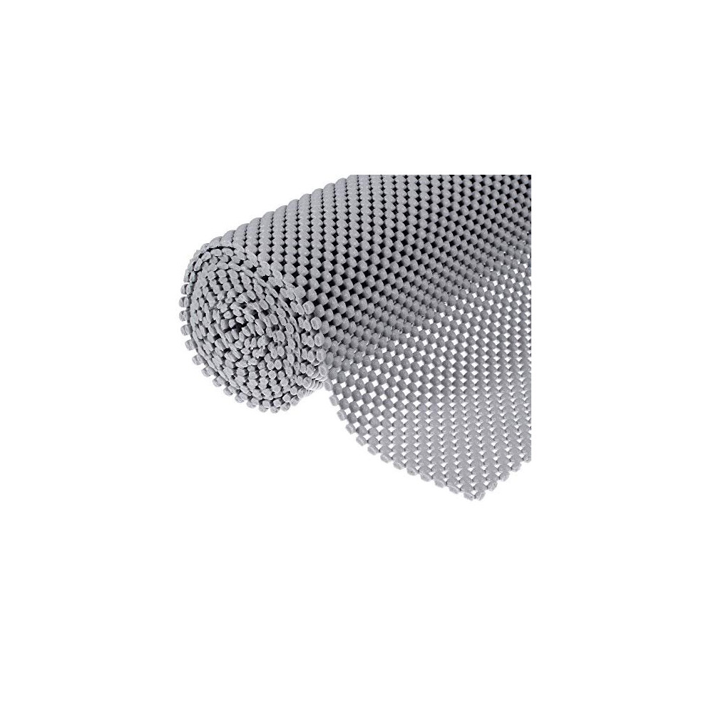 New Multipurpose Non-Slip Mat, Grid Pattern PVC Non-adhesive Grip Liner Shelf Liner Anti-slip Mat Drawer Liner Bathroom Kitchen Waterproof F