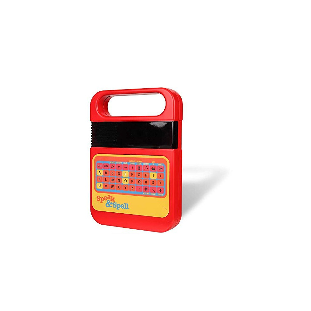 Basic Fun! 09624 Speak & Spell Electronic Game Classic Retro Interactive Toy ,Educational Learning System For Boys & Girls Aged 4 Years and