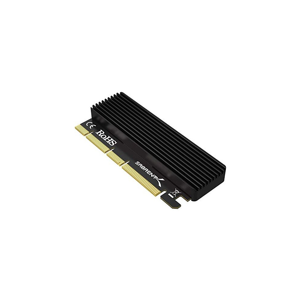 Sabrent NVMe M.2 SSD to PCIe X16/X8/X4 Card with aluminum heat sink (EC-PCIE)