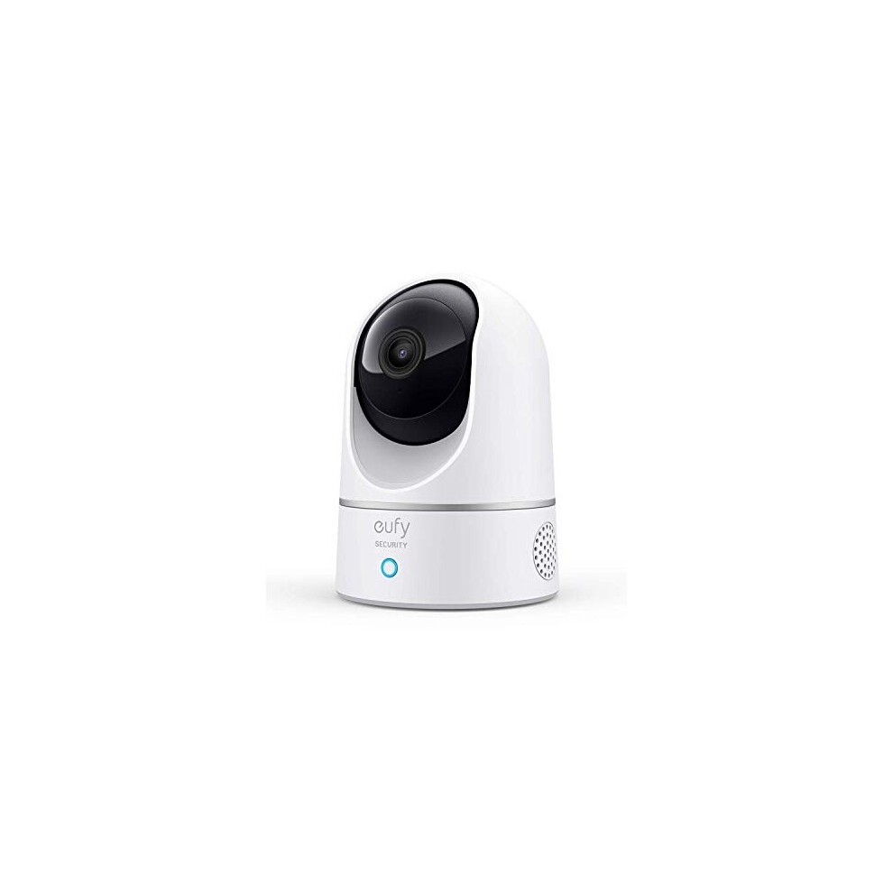 eufy Security Solo IndoorCam P24 2K Pan & Tilt Home Security Camera Indoor, Plug-in Cam, Wi-Fi, Human & Pet AI, Voice Assistant Compatibilit