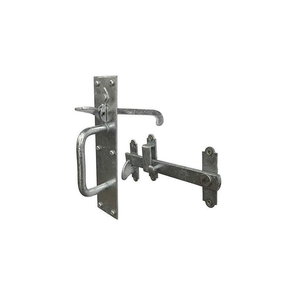 Irontite Irontiteã Suffolk Latch Galvanised, Garden Gate Latch For Wooden Gates, Ideal Garden Gate & Door Latch For Keeping Gates Shut, Heavy Duty G