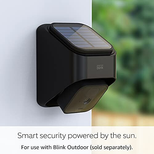 Blink Home Security Blink Solar Panel Mount for Blink Outdoor Camera | Black 1
