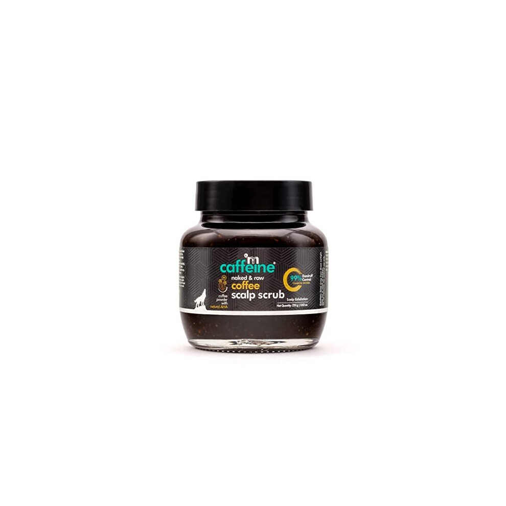 Mcaffeine Anti Dandruff Coffee Scalp Scrub - 99% Dandruff Control Treatment For Men & Women | Exfoliates, Reduces Flakes & Scalp Itchiness |