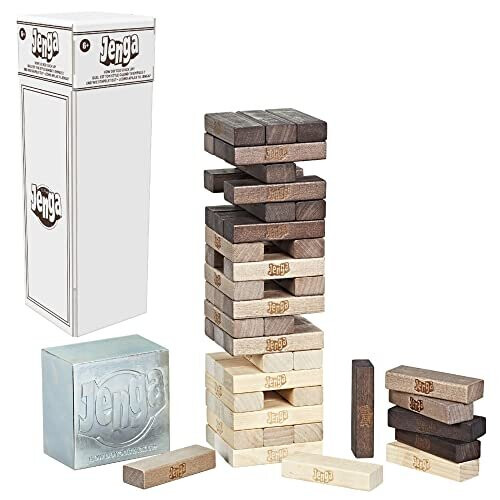 Hasbro Hasbro Gaming Jenga Game: Rustic Series Edition - Amazon Exclusive