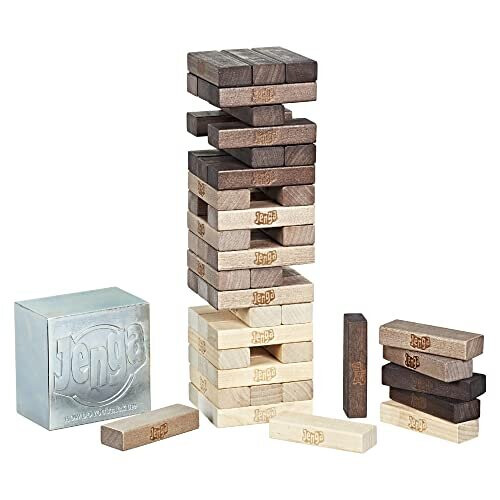 Hasbro Hasbro Gaming Jenga Game: Rustic Series Edition - Amazon Exclusive 1