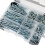 TIMco TIMCO Countersunk Silver Woodscrews Mixed Tray - 340pcs 4