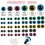 WILLBOND 56 Pieces 16-30 mm Large Safety Eyes for Amigurumi Big Stuffed Animal Plastic Craft Crochet DIY of Puppet, Bear, Toy Doll Making Su 2